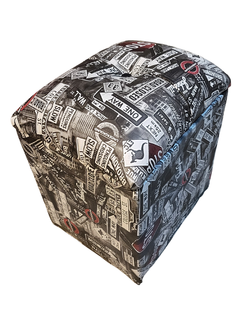 Pouf Baul One Whay Eco Cuero 40x33x50 Rimar-1