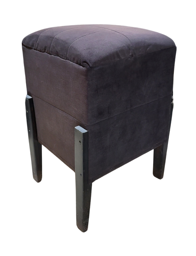 Pouf Chocolate Felpa 35x35x52 Muebles Rimar-2