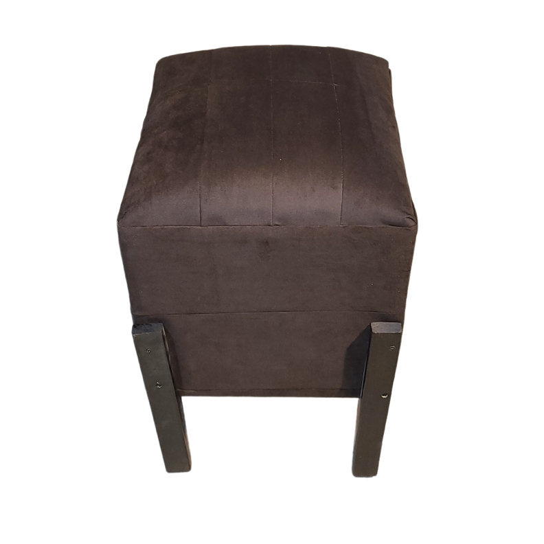 Pouf Chocolate Felpa 35x35x52 Muebles Rimar-4