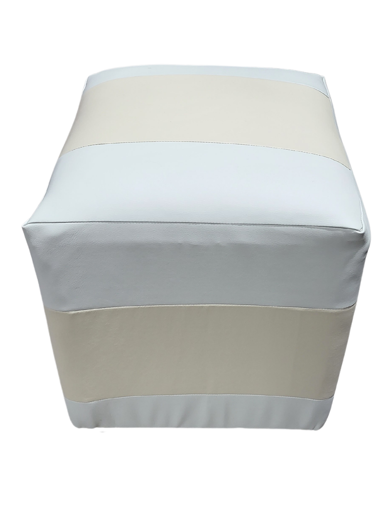 Pouf Bicolor Eco Cuero Muebles Rimar-2
