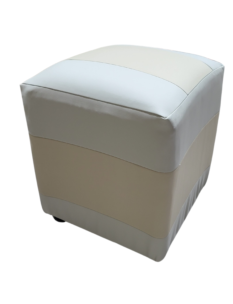 Pouf Bicolor Eco Cuero Muebles Rimar-3