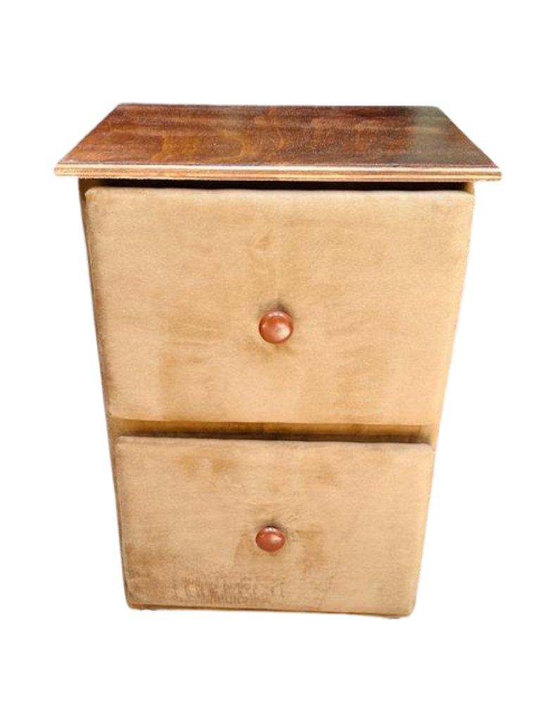 VELADOR DOBLE CAJON CAFE FELPA -2