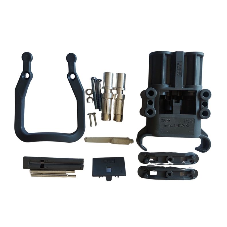 Enchufe SMH DIN320 320A Hembra Con Manilla-2