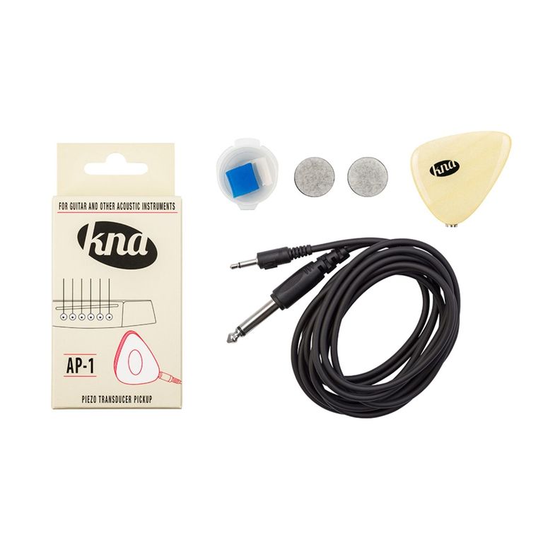 Pastilla Kna Ap-1 Pickup Micrófono Piezoeléctrico Universal-0