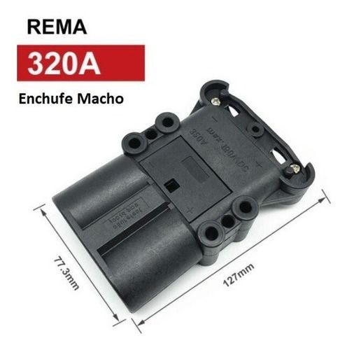 Enchufe SMH DIN320 320A Macho-1