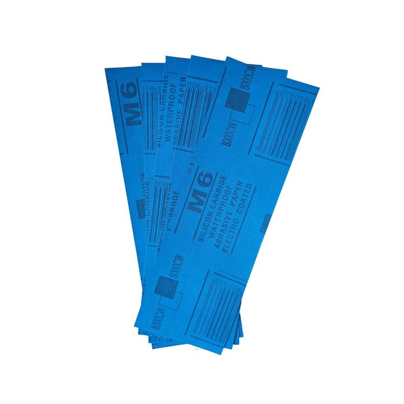 Lija 8000 granos 5 unidades 260x86mm-0