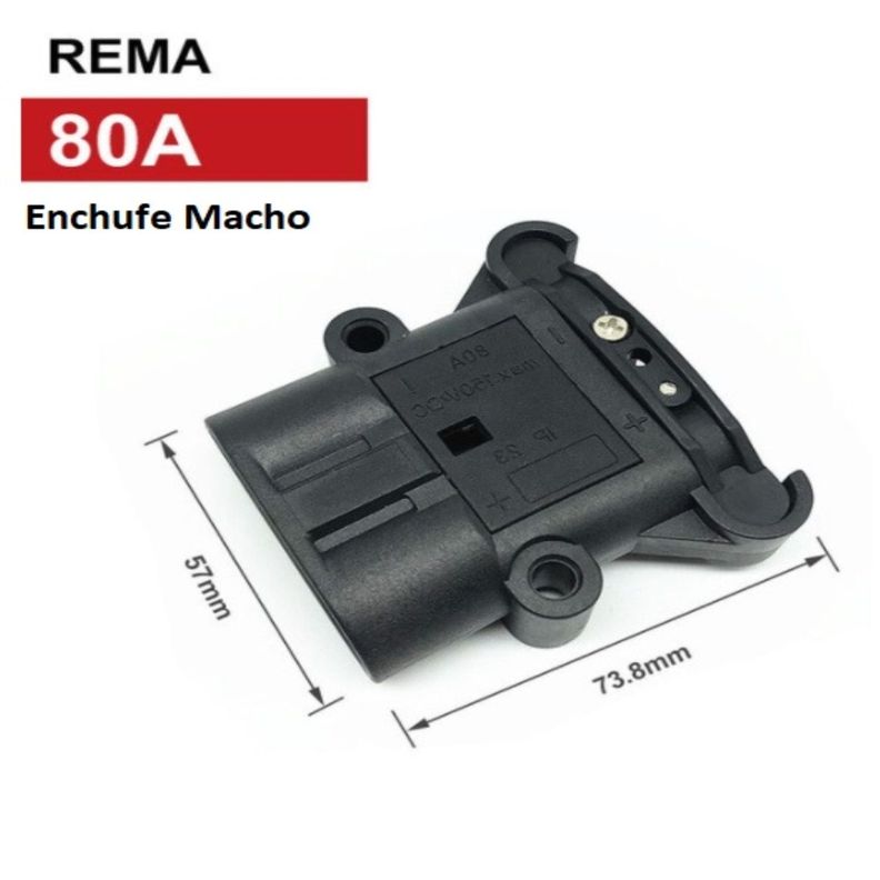 Enchufe SMH DIN80 80A Macho-2