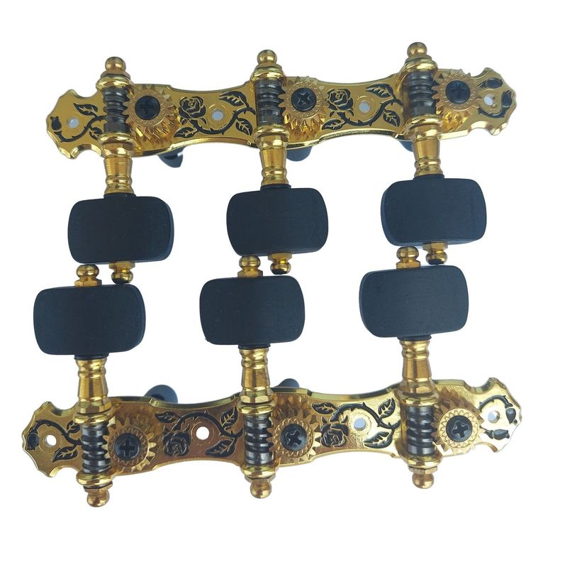 Clavijero Guitarra Alice AOS-028BWP - Zinc Chapado en Oro-2
