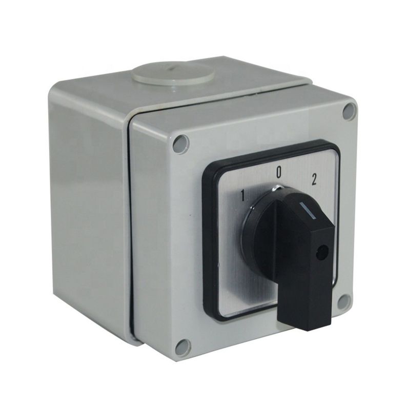 Selector Conmutador 1-0-2 Solar Dc 500v 20a 3p Con Caja Ip66-0