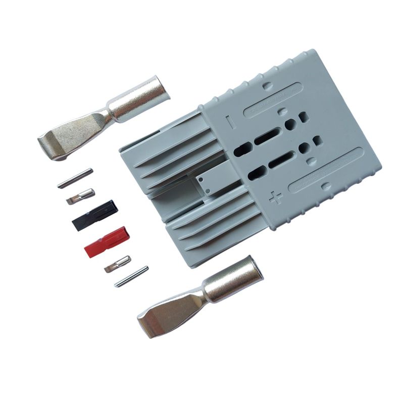 Conector Baterías Smh Sbe160 160a Gris C/pines De Señal Aux-1