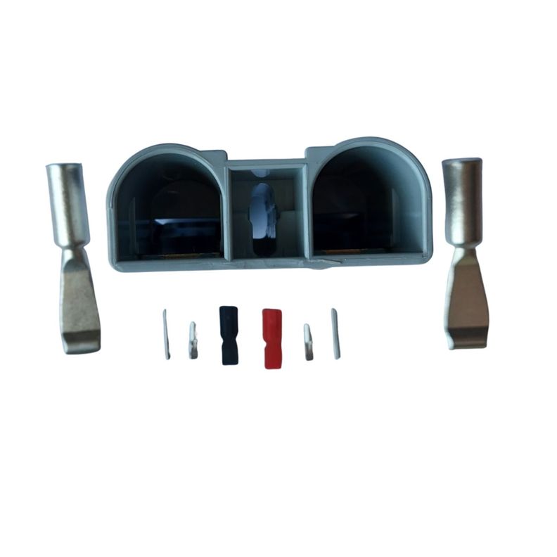 Conector Baterías Smh Sbe160 160a Gris C/pines De Señal Aux-4