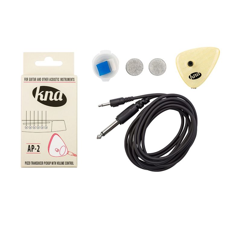 Pastilla Kna Ap-2 Pickup Micrófono Piezoeléctrico Universal-0