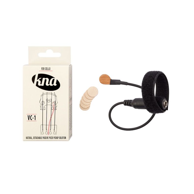 Pastilla Kna Vc-1 Pickup Micrófono Piezoeléctrico Para Cello-0