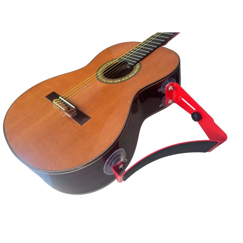 Soporte Elevador de Guitarra modelo conservatorio Rojo-4