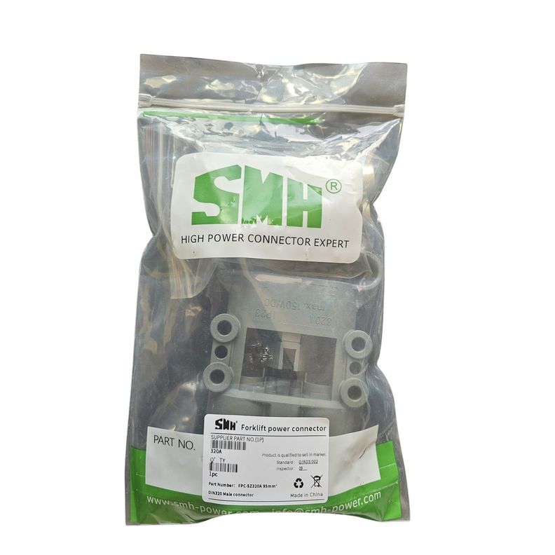 Enchufe SMH DIN320 macho 95mm c pinesAux-5