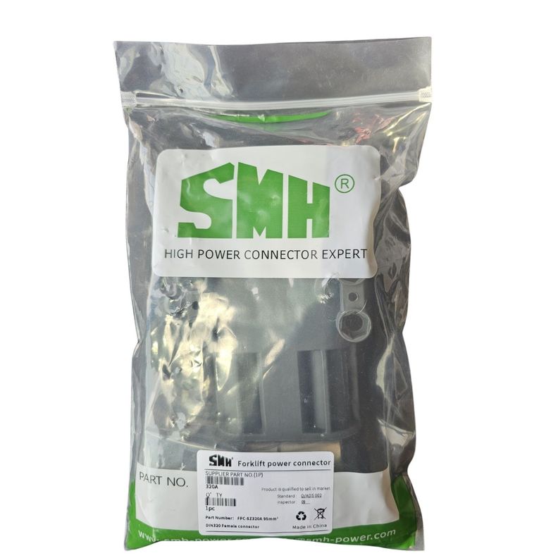 Enchufe SMH DIN320 hembra 95mm con manilla-4