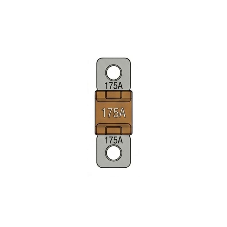 Fusible MIDI 175A 60V Sistema Solar Inversor 12V 48V