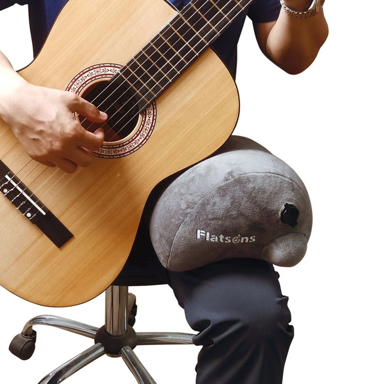 Cojín Soporte Elevador Guitarra Fa-80a Inflable-4