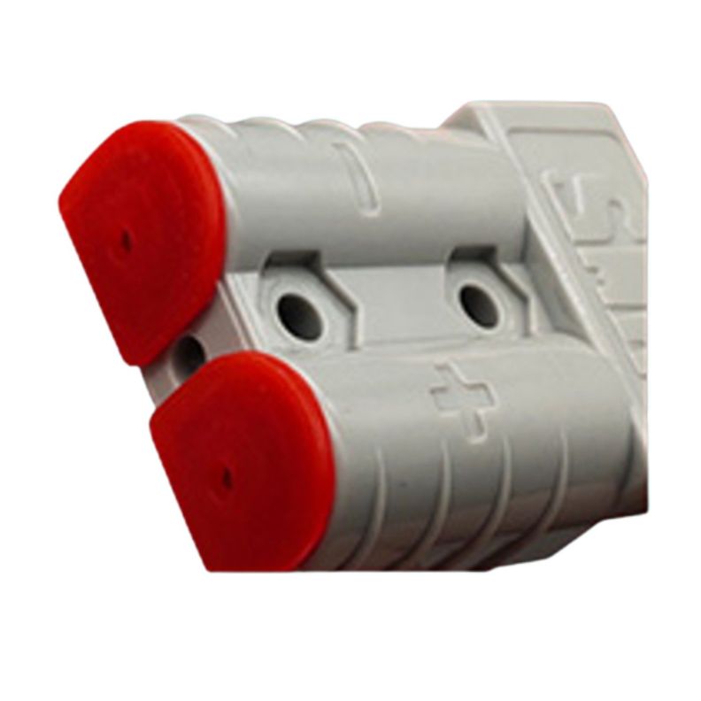 Par De Tapas De Goma Antipolvo Para Conector Anderson Sb120-2