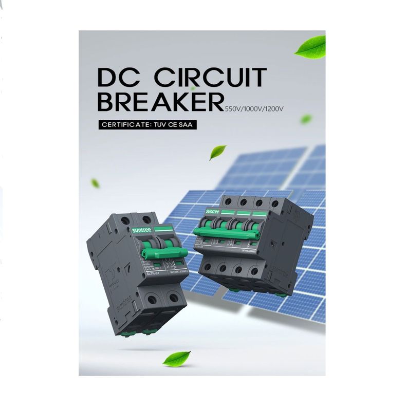 Interruptor Automático Dc 16a 550v 2p Bipolar Solar Sl7n-63-2