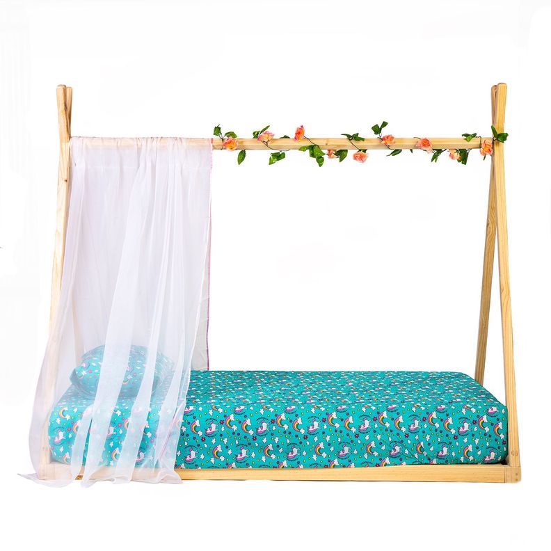Cama tipi sin baranda para niños - 1 Plaza-1