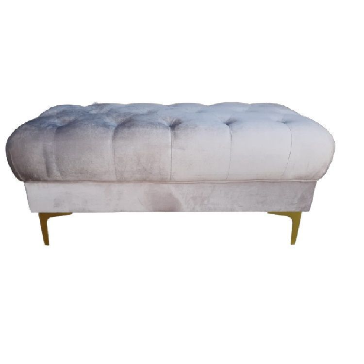 Banqueta Capitoné beige-0