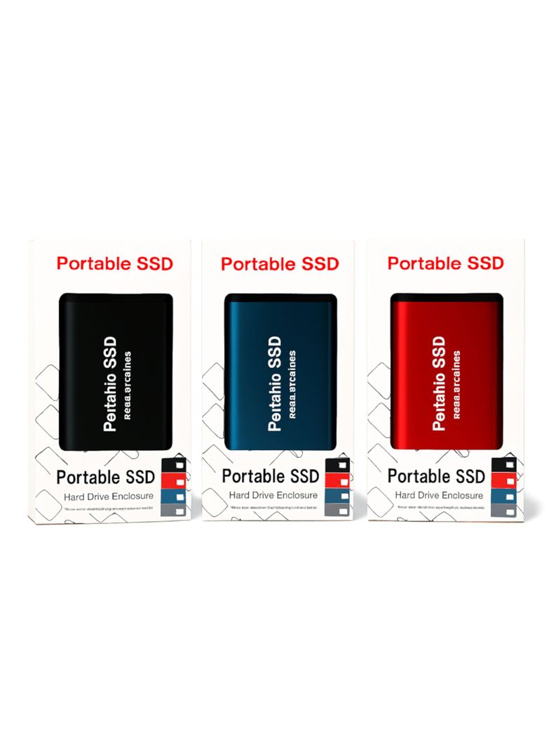 SSD externo Portátil 1 TB | Almacenamiento Portátil de Alta
