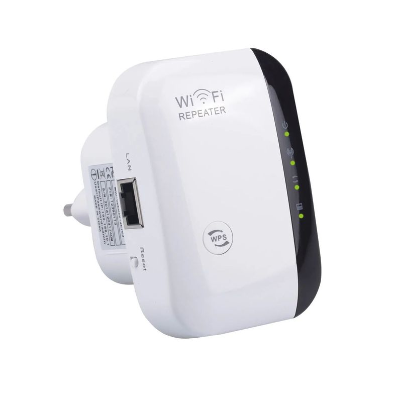 Mini Repetidor amplificador Wifi Inalámbrico 300Mbps-0