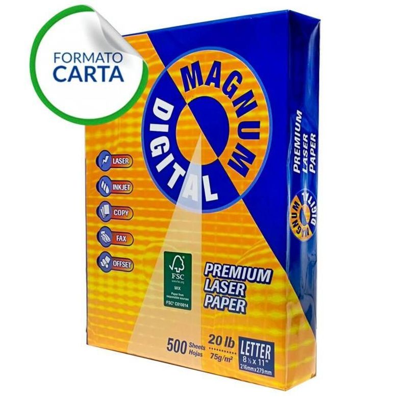 Resma Carta MAGNUM 500 Hojas-0