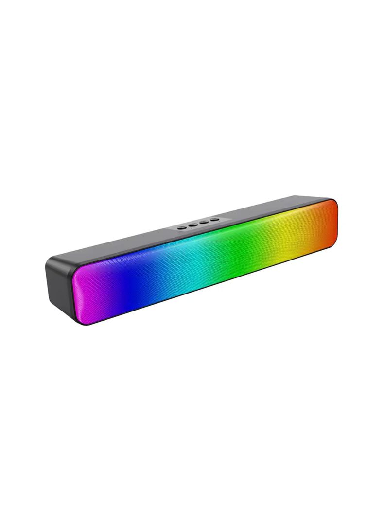 Parlante soundbar Led Bluetooth Elevate M8-0