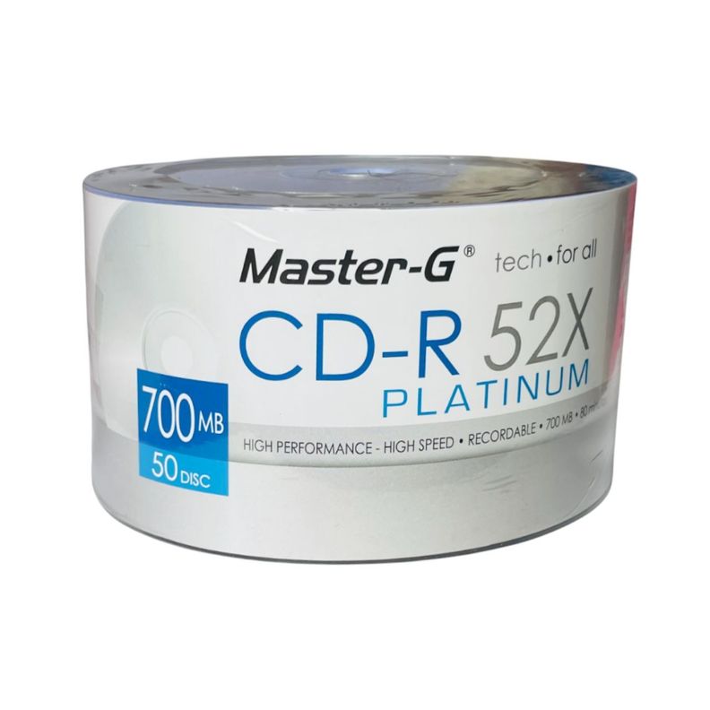 CD-R Master-G 52x Pack 50 Unidades-0
