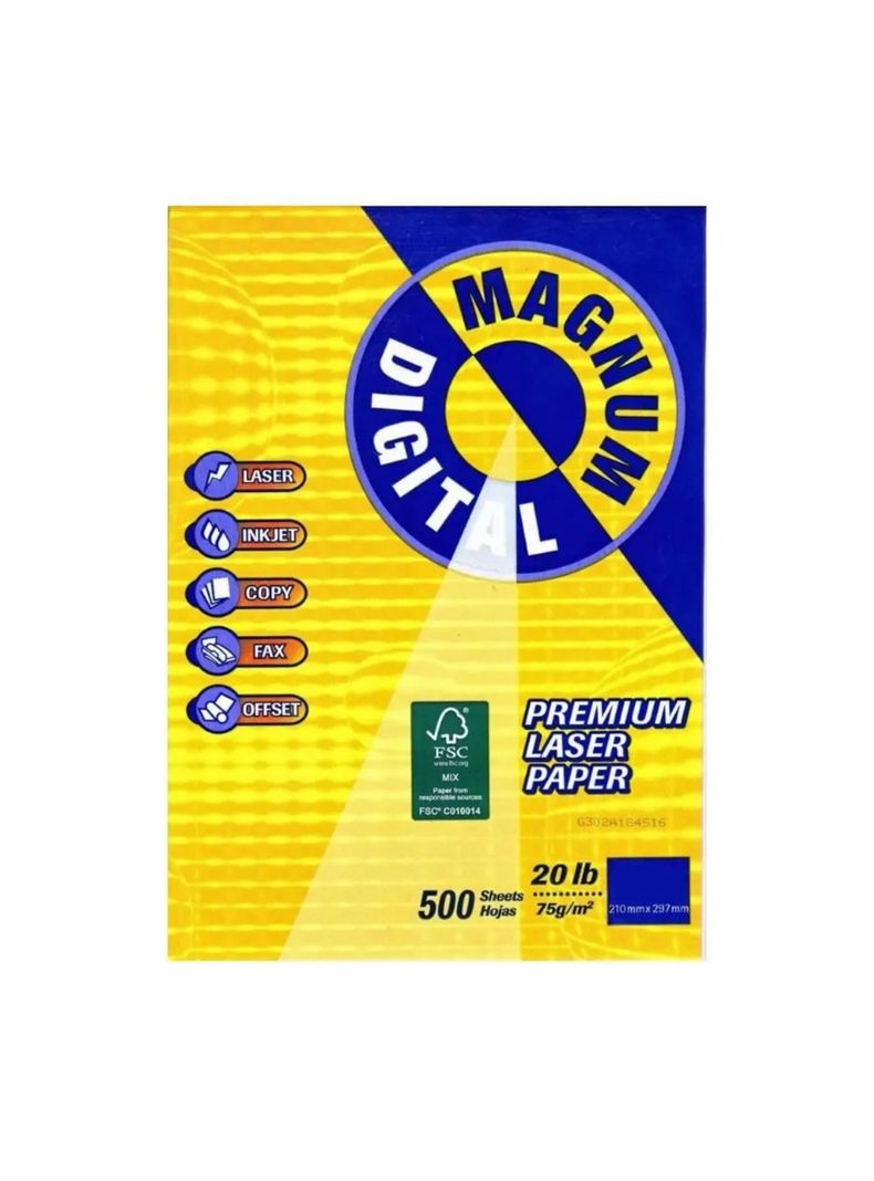 Resma Papel fotocopia Oficio MAGNUM-0