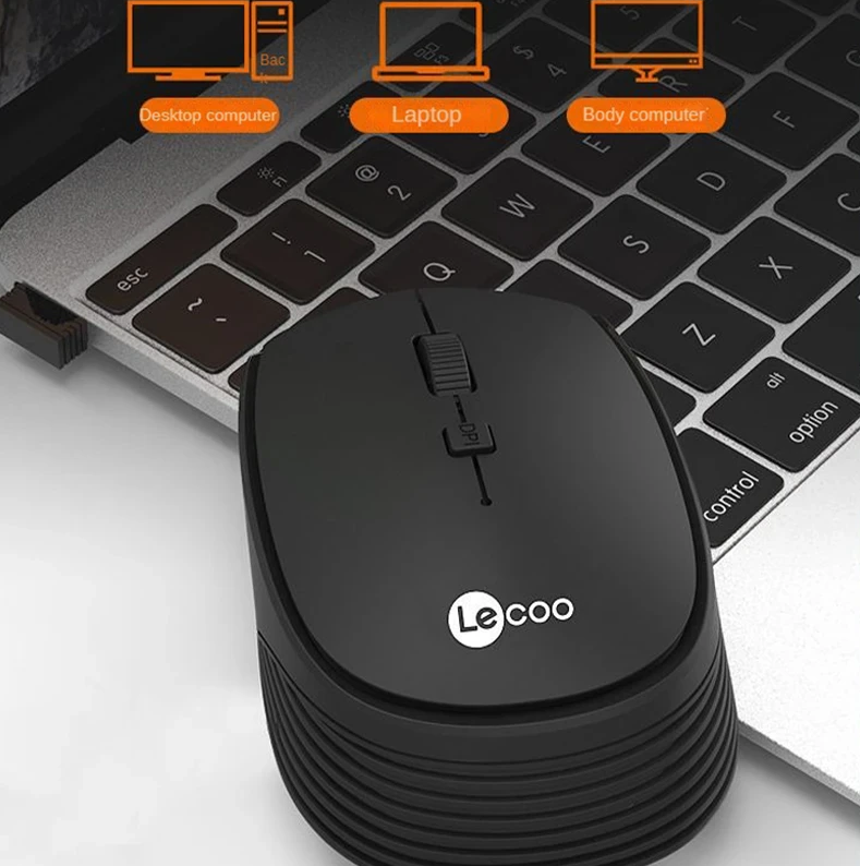 Mouse Inalambrico Lenovo Lecoo Ws202-3