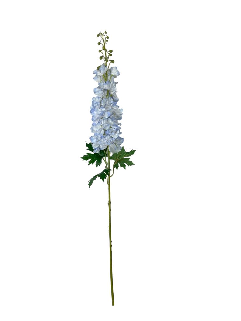 Delphinium Celeste 94cm Artificial | Estilo Natural para Interiores y Vitrinas