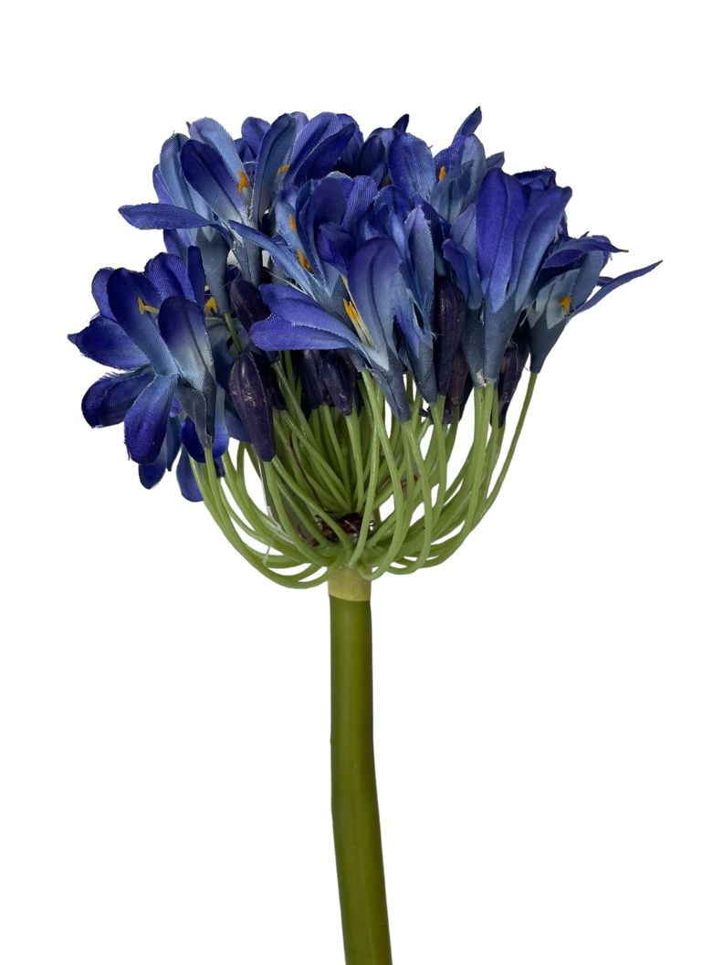 FLOR DECORATIVA COREL AGAPANTO AZUL 89CM-0