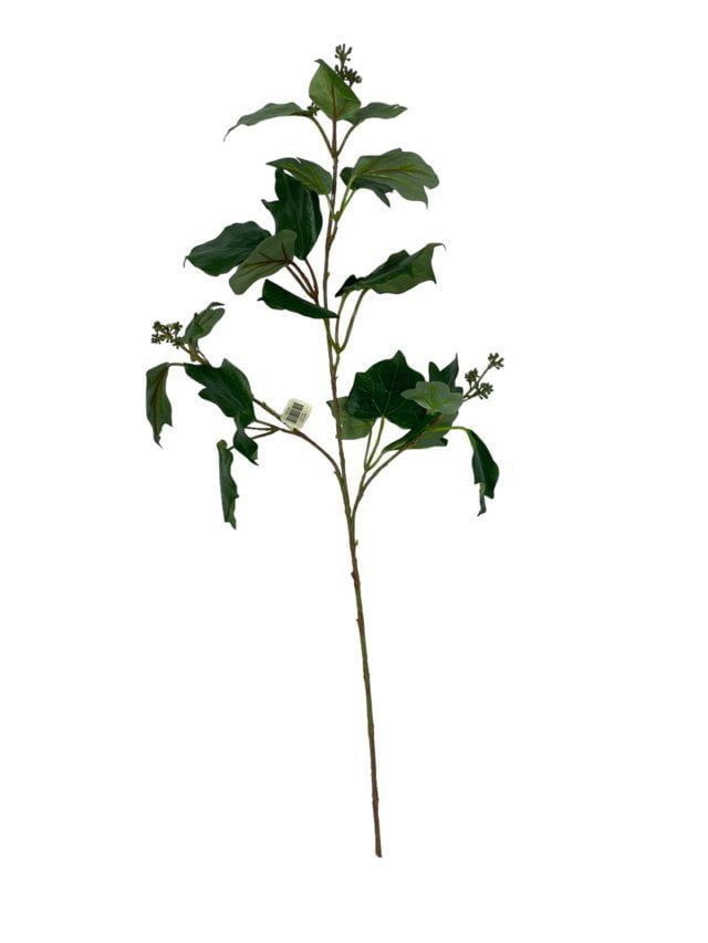 Rama Artificial French Ivy 60cm Artificial | Estilo Natural para Interiores y Vitrinas Verde