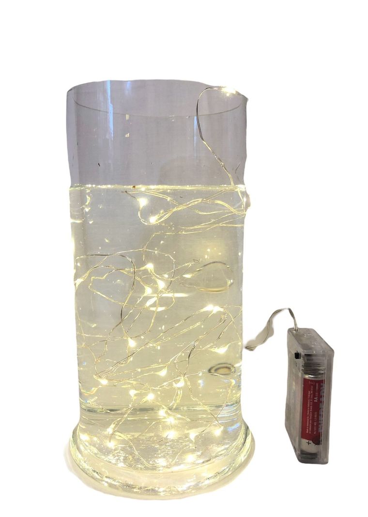 Guirnalda Led Cálida 3m A Pila-0