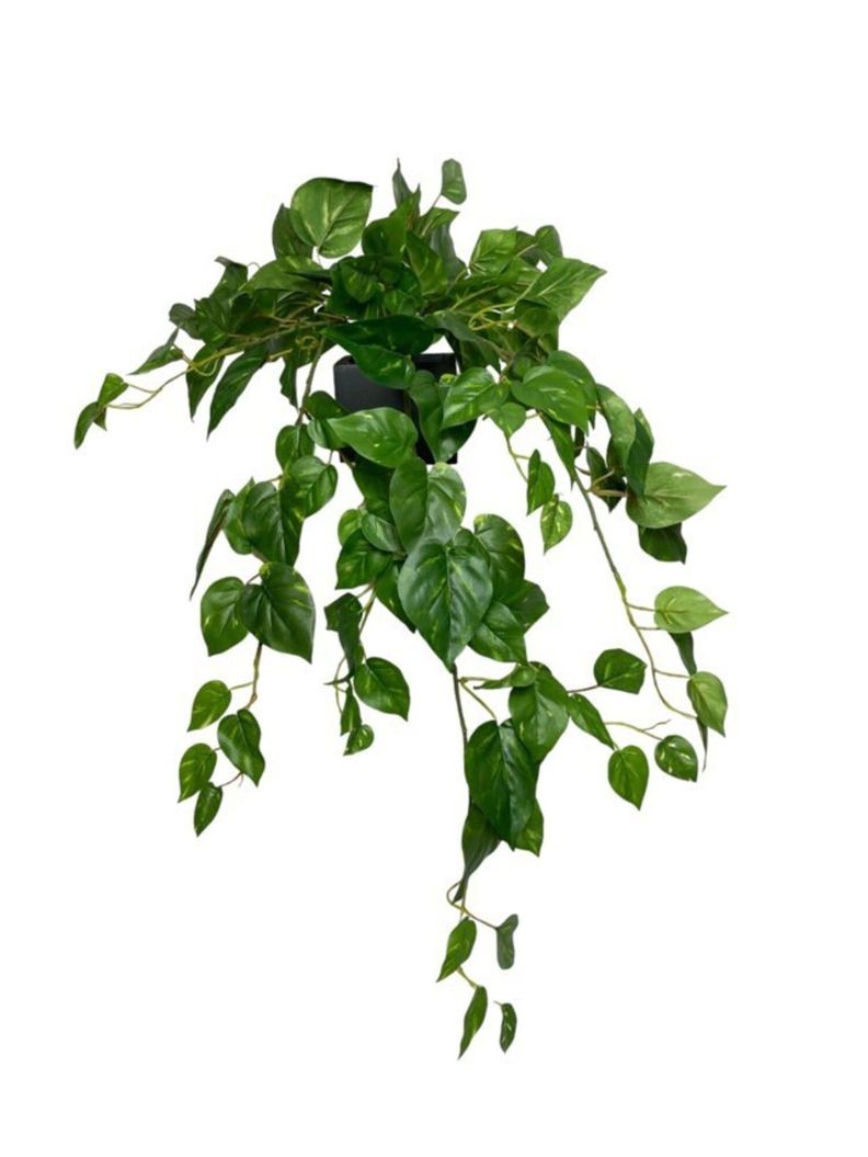Arreglo De Hiedra Philodendro 89cm Artificial | Estilo Natural para Interiores y Vitrinas Verde