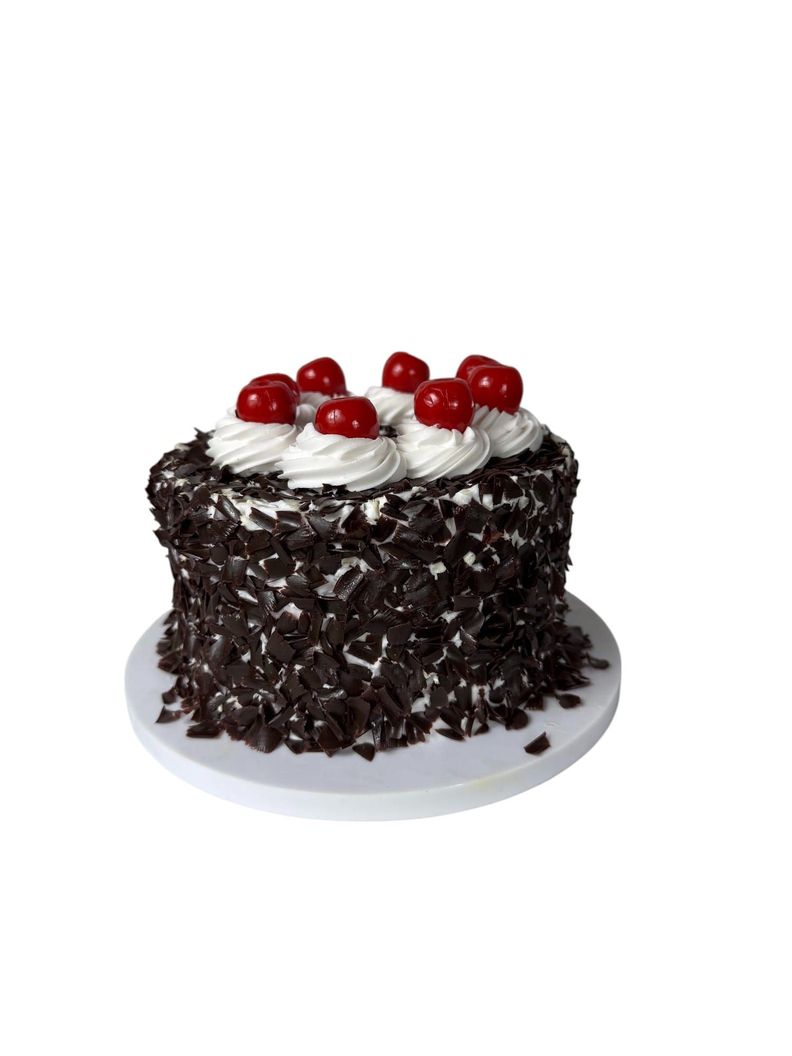 Torta con Trozos de Chocolate y Berries Artificial | Estilo Natural para Interiores y Vitrinas
