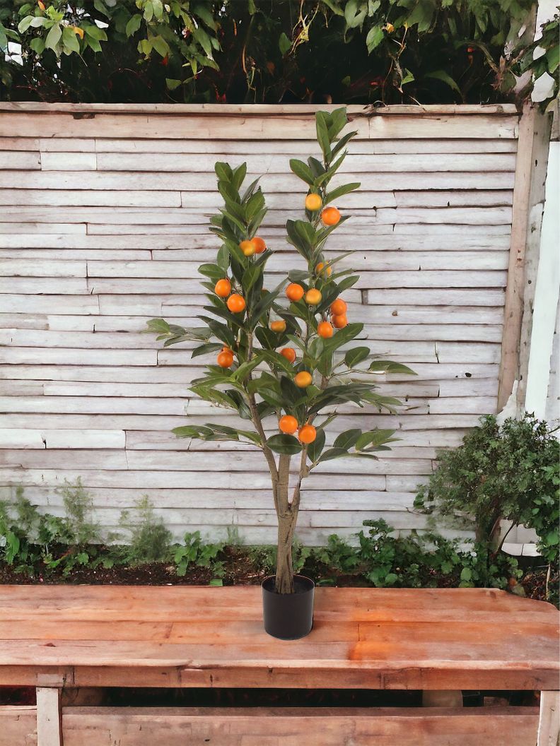 Planta Decorativa Corel Arbol De Mandarino 120cm-2