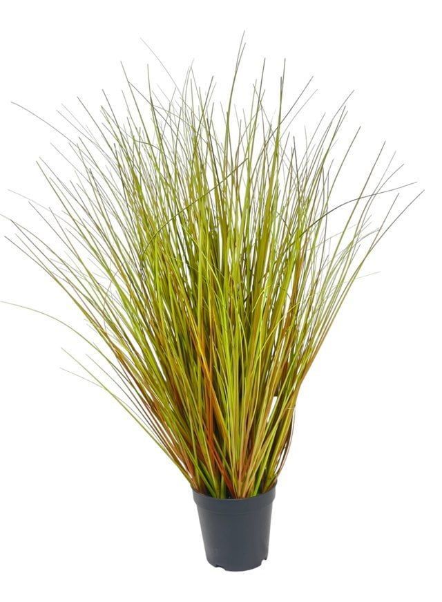 Pasto Con Caida Verde 90cm Artificial | Estilo Natural para Interiores y Vitrinas