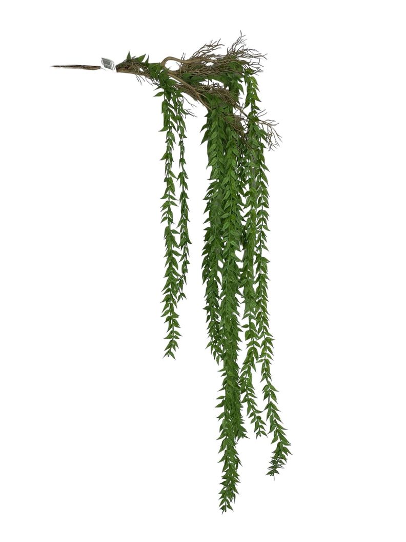 Ramo Colgante Sauce 110cm Artificial | Estilo Natural para Interiores y Vitrinas Verde