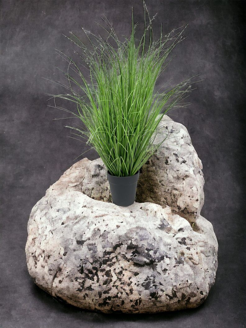 PLANTA DECORATIVA COREL PASTO CON CAIDA VERDE 90CM-3