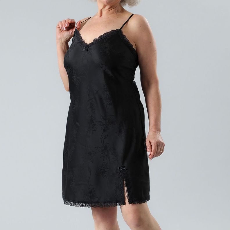 Camisola Satin Encaje Jacquard-0