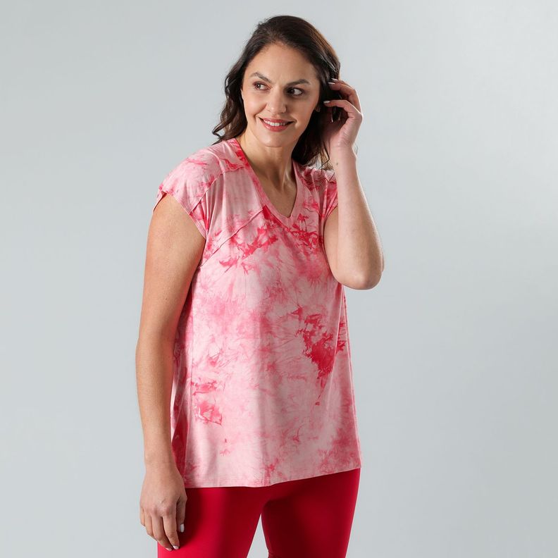 Polera Oversize Manga Corta-1