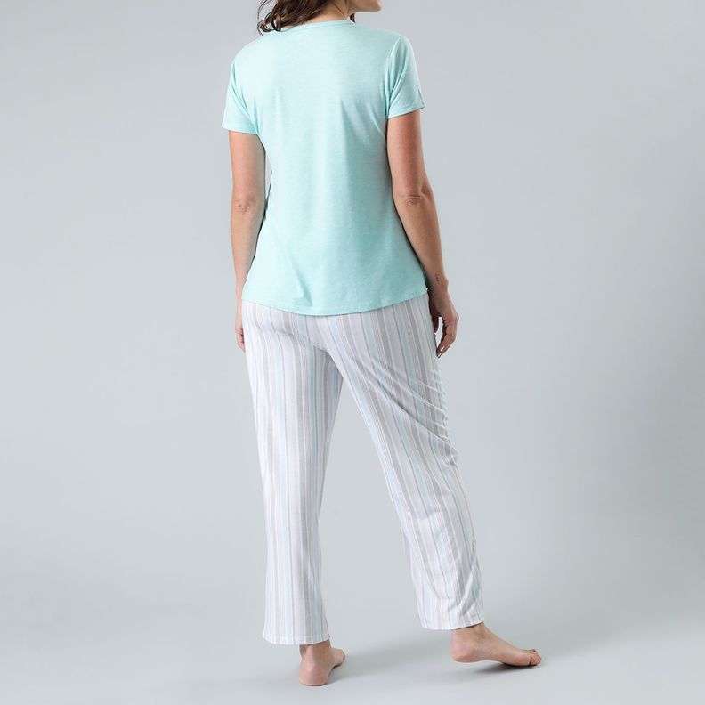 Pijama Maternal Top + Pantalon-1