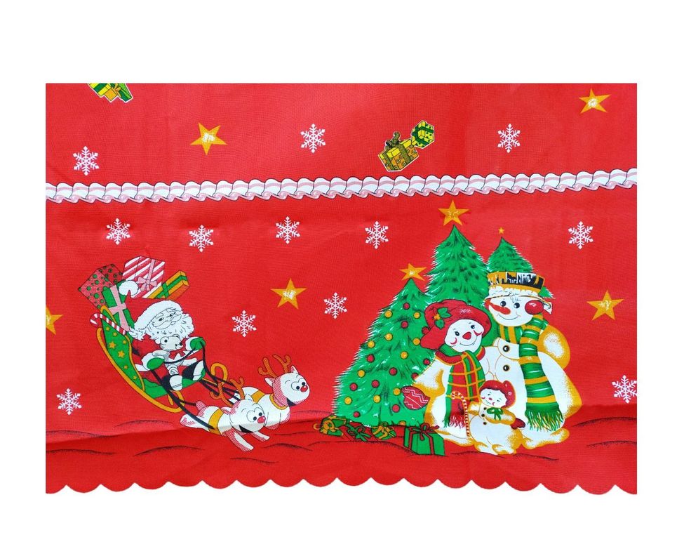 MANTEL DE TELA  NAVIDAD MESA RECTANGULAR DISEÑO TOP PASCUERO-1