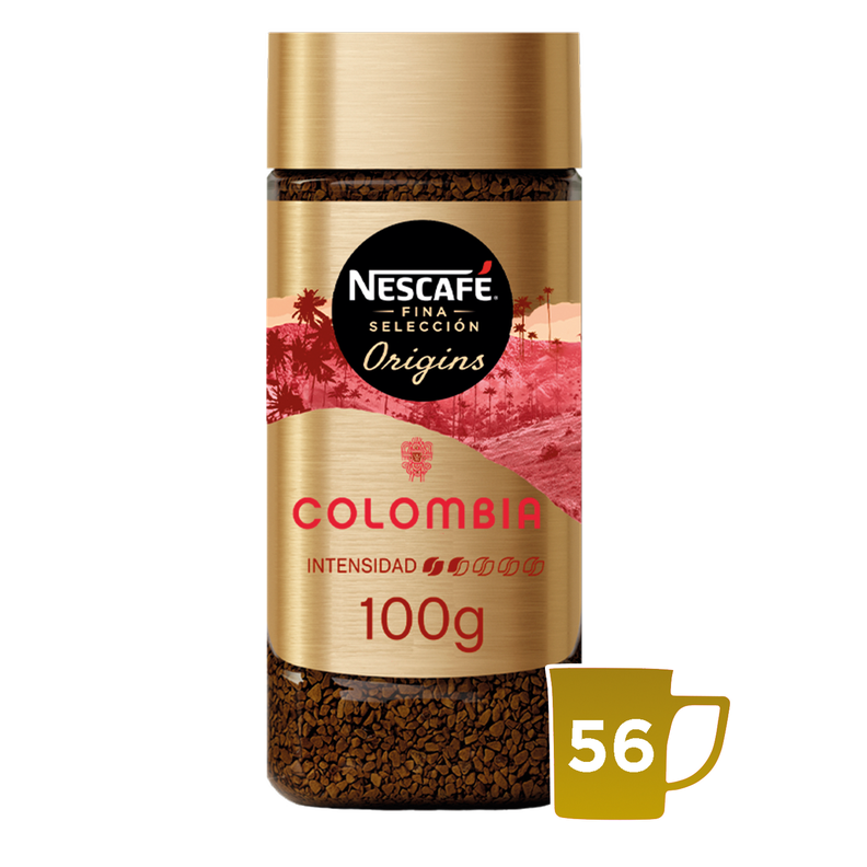 Café NESCAFÉ® Fina Selección Colombia Frasco 100g Pack X3-1