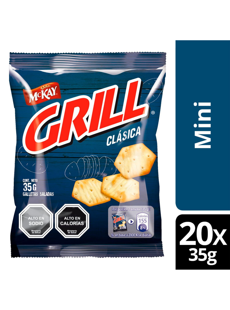 Galleta GRILL® Clásica 35g X20-1
