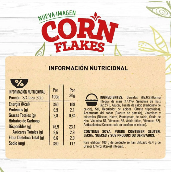 Cereal Corn Flakes 480g-1
